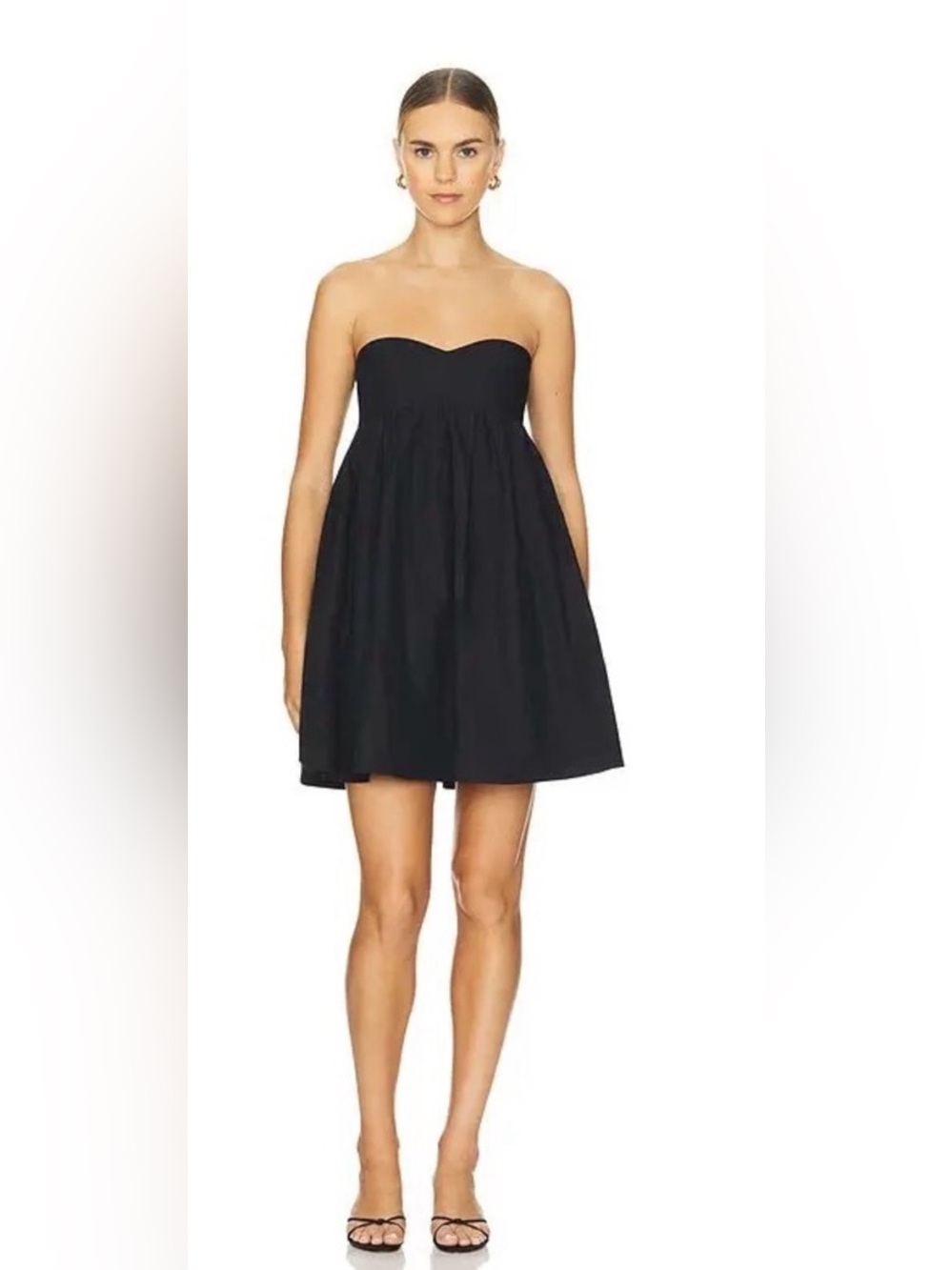 Strapless Black Sweetheart Susana Monaco Mini Dress